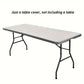 Fitted Spandex Table Cover for Rectangular & Square Tables