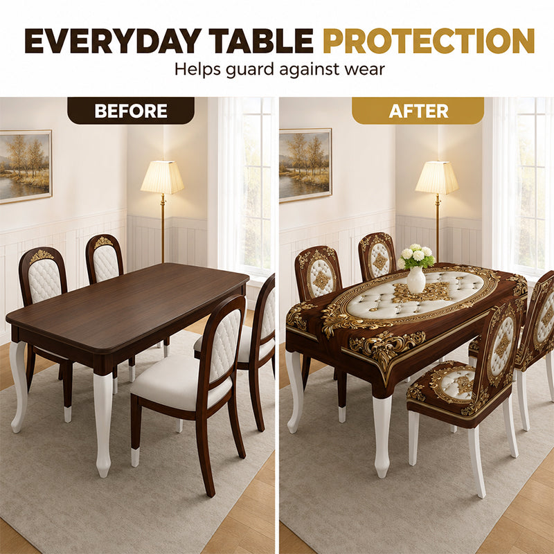 📢📢50% OFF !! ⏰Elegant Dining Tablecloth Set