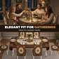 📢📢50% OFF !! ⏰Elegant Dining Tablecloth Set