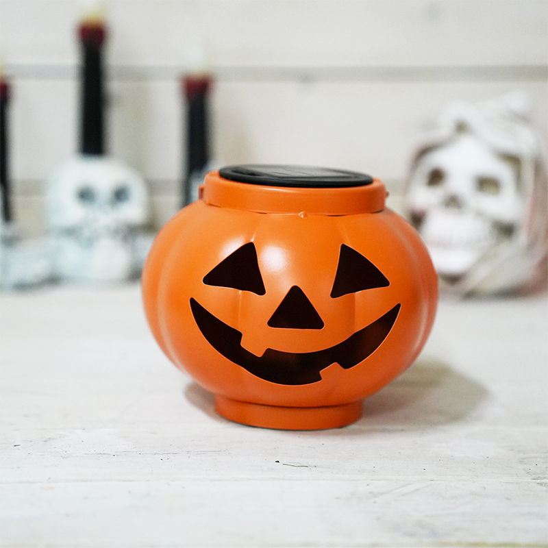 Solar Pumpkin Lantern Halloween