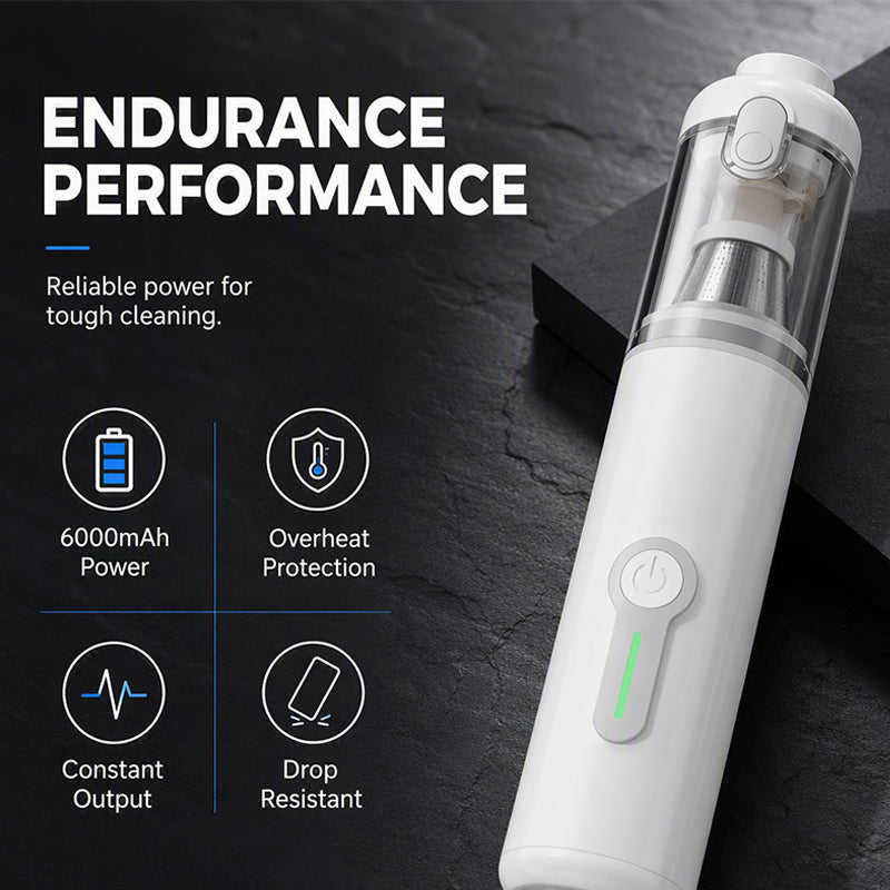 💨🔄LIMITED‑TIME 50% OFF!✨20000Pa Cordless Handheld Car Vacuum, 2‑In‑1 Vacuum & Blower, 6000mAh Battery