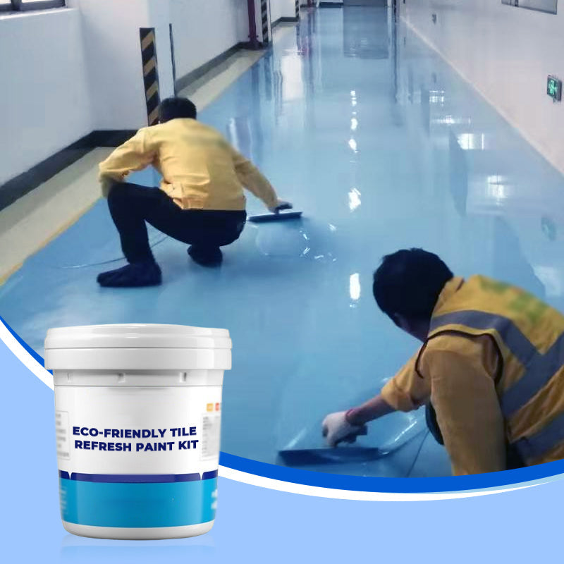 🎨 50% OFF NOW! 🏠 Tile Refresh Paint Kit – All-in-One Primer + Color + Sealant – Waterproof, Slip-Resistant & Eco-Safe 🛡️