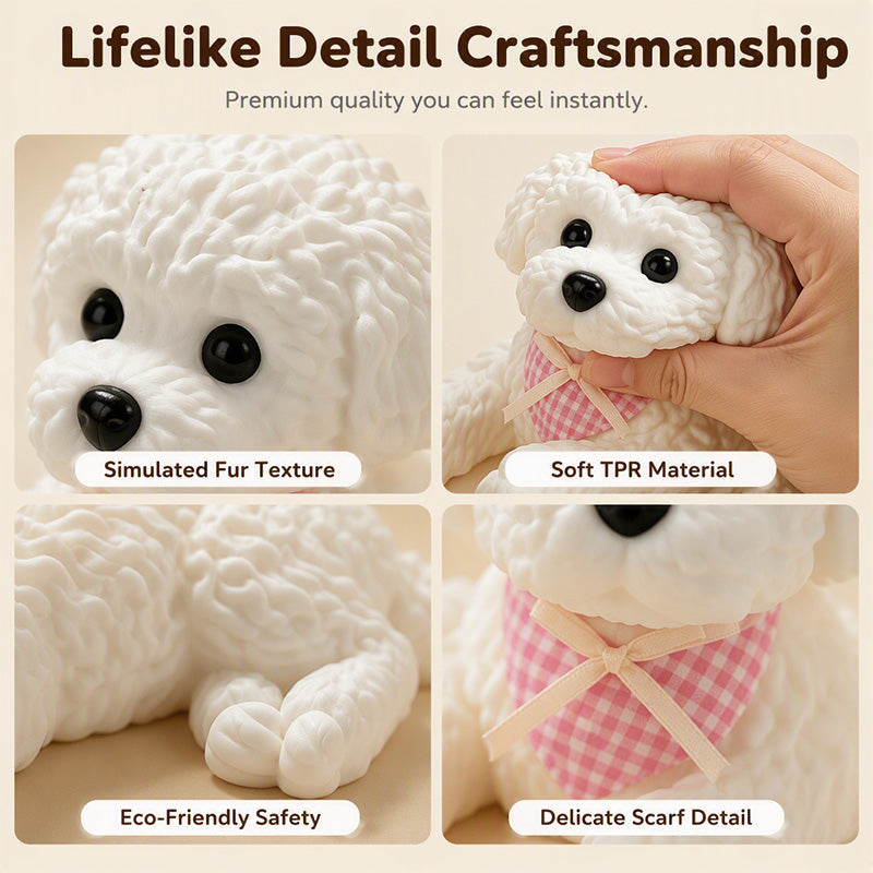 📢📢50% OFF !!⏰Cute Squishy Teddy Dog Stress Relief Toy