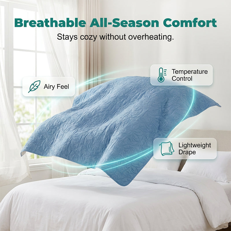 ⏳Limited-time 50% off⏰Solid Color 100% Cotton Bedding 4-Piece Set🛏️