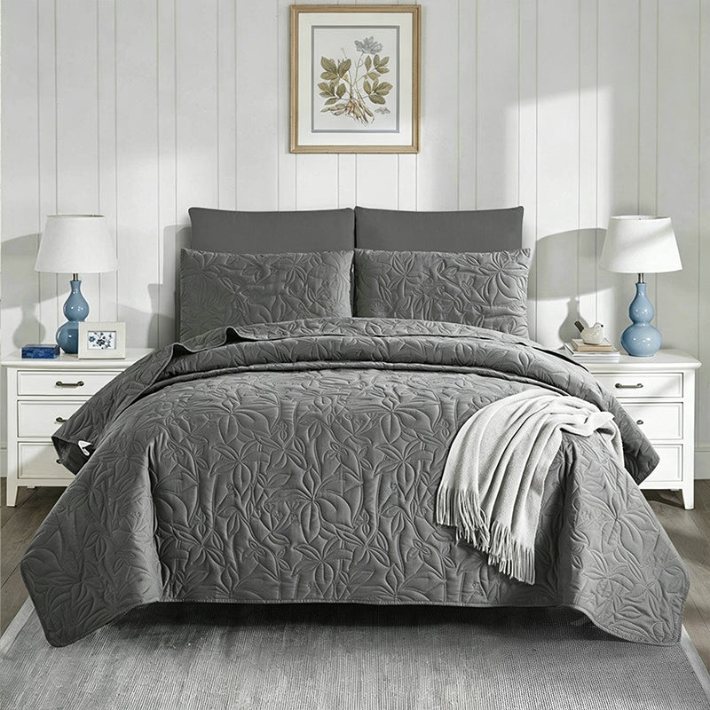 ⏳Limited-time 50% off⏰Solid Color 100% Cotton Bedding 4-Piece Set🛏️