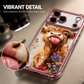 📱 LIMITED TIME 50% OFF! 🐄 Protective Phone Case Art – Vibrant HD Print, Shockproof & Built to Last – Cute Highland Cow Design ✨