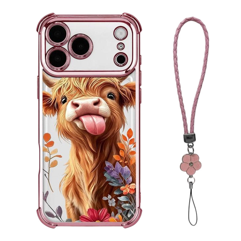 📱 LIMITED TIME 50% OFF! 🐄 Protective Phone Case Art – Vibrant HD Print, Shockproof & Built to Last – Cute Highland Cow Design ✨