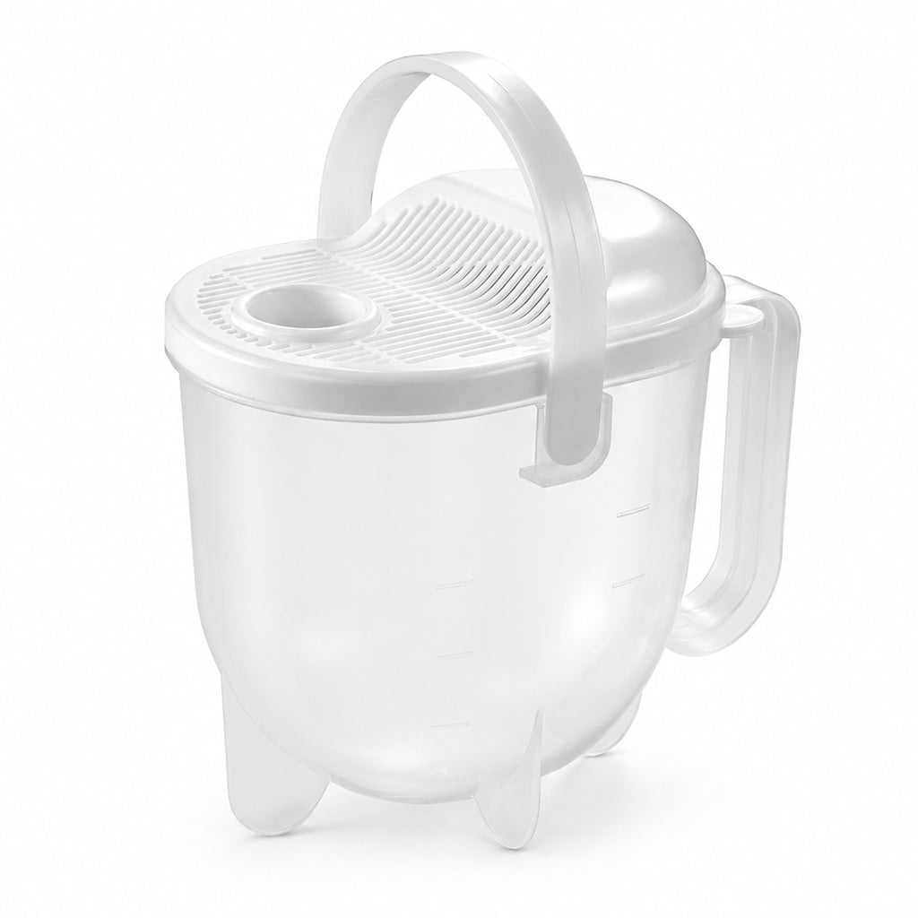 ⏳🔥LIMITED-TIME 50% OFF! ⏰Hands-Free Rice Washer with Strainer🍚💧