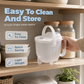 ⏳🔥LIMITED-TIME 50% OFF! ⏰Hands-Free Rice Washer with Strainer🍚💧