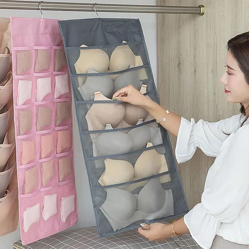 🧦Double-Sided Storage Underwear Hanging Organizer