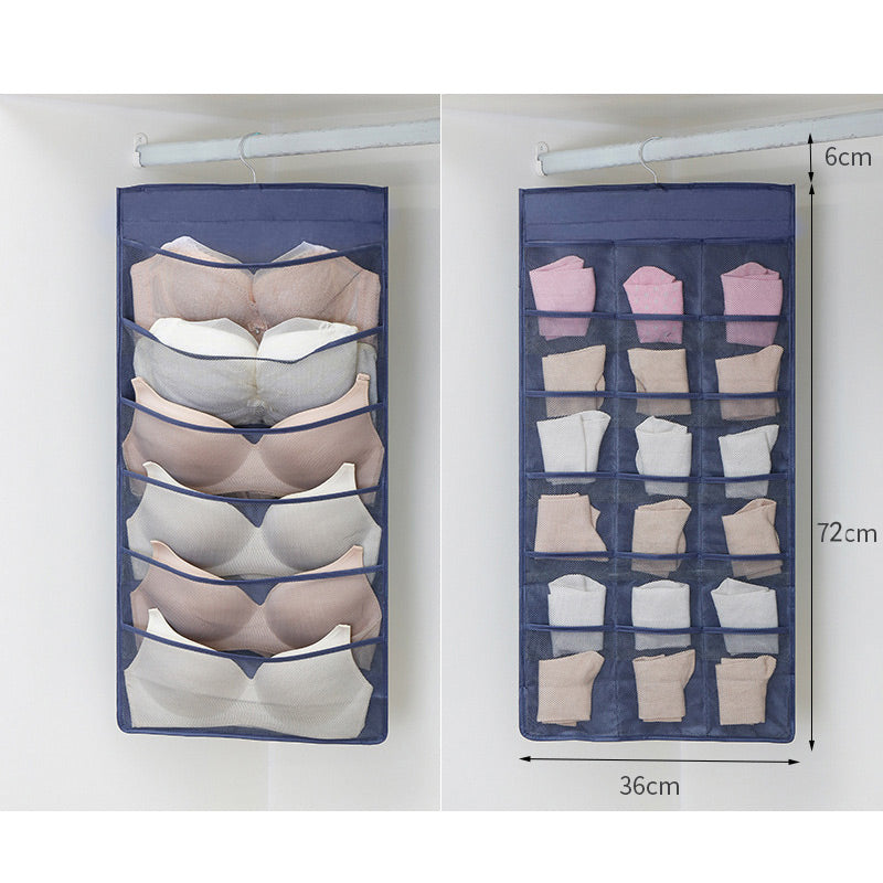 🧦Double-Sided Storage Underwear Hanging Organizer
