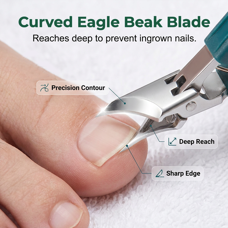 📢📢50% OFF !!⏰3-Piece Professional Toenail Clipper Set