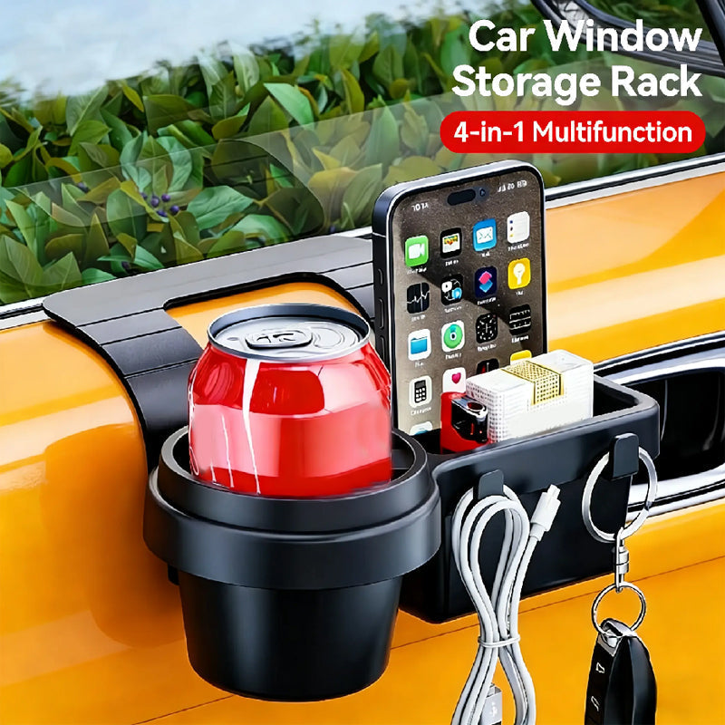 Space-Saving Car Cup Holder Expander