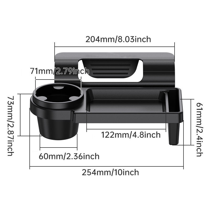 Space-Saving Car Cup Holder Expander