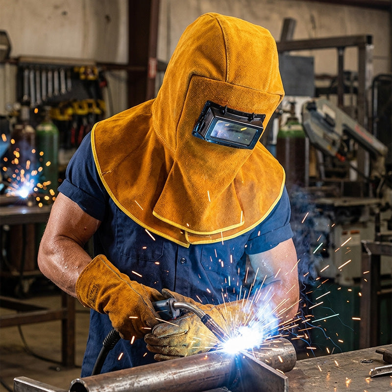 ⏳Time-Limited Special⏰Heavy-Duty Welding Mask with Neck & Shoulder Cover