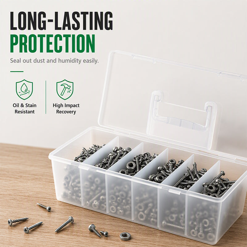 Portable Hardware Parts Organizer