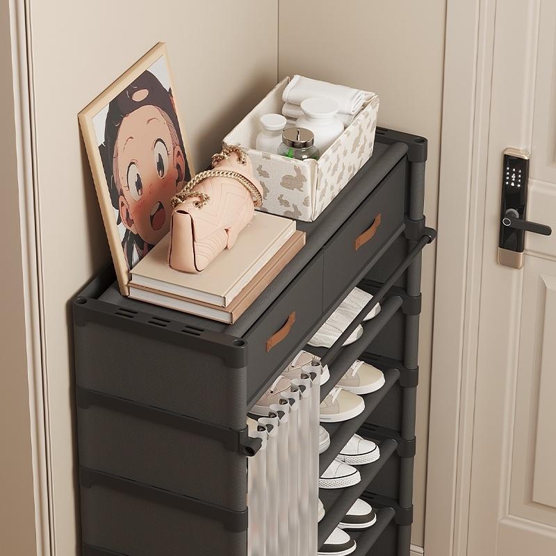 👟 LIMITED-TIME 50% OFF! 🏠 Multi-Layer Shoe Rack – 360° Dustproof Protection, Removable Shelves & Dual Top Drawers – Compact Space-Saving Design ✨