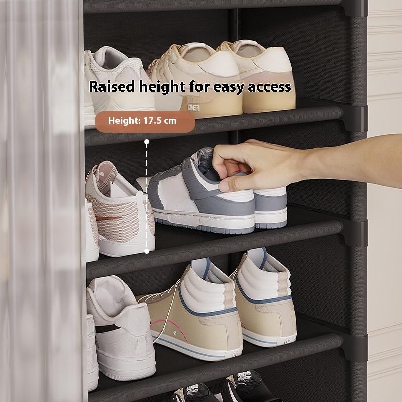 👟 LIMITED-TIME 50% OFF! 🏠 Multi-Layer Shoe Rack – 360° Dustproof Protection, Removable Shelves & Dual Top Drawers – Compact Space-Saving Design ✨
