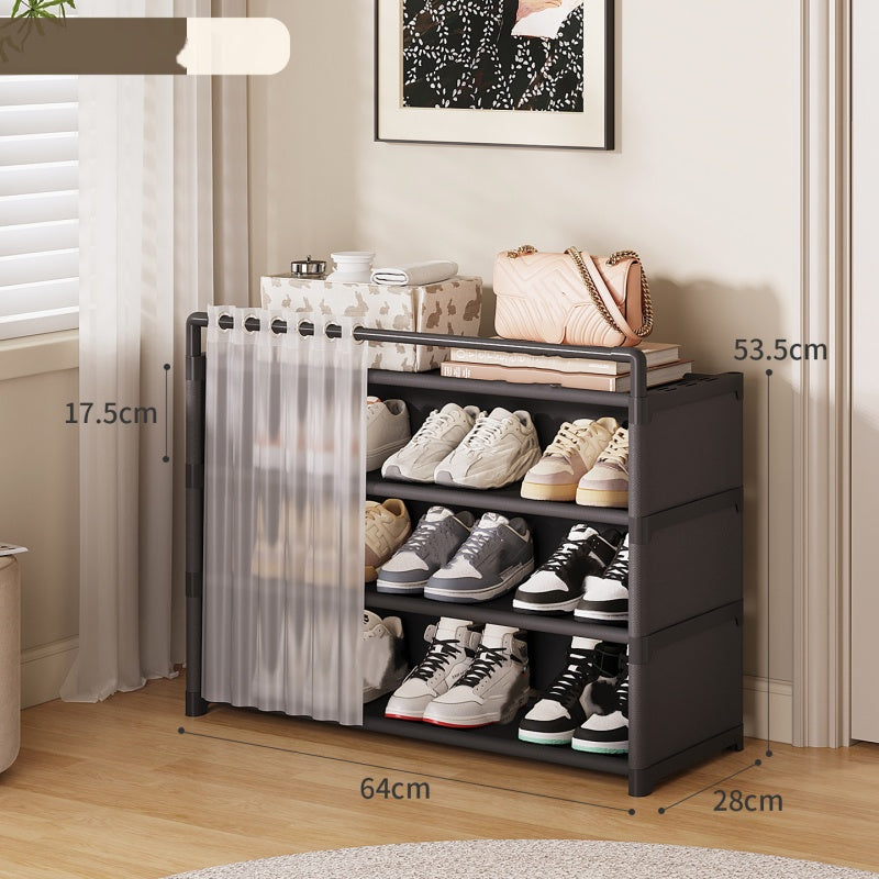 👟 LIMITED-TIME 50% OFF! 🏠 Multi-Layer Shoe Rack – 360° Dustproof Protection, Removable Shelves & Dual Top Drawers – Compact Space-Saving Design ✨