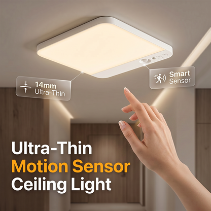 💡 50% OFF NOW! 🔄 Motion Sensor Ceiling Light – Magnetic Mount, Remote‑Controlled & Rechargeable – For Hallways, Stairs & Entryways 🏠