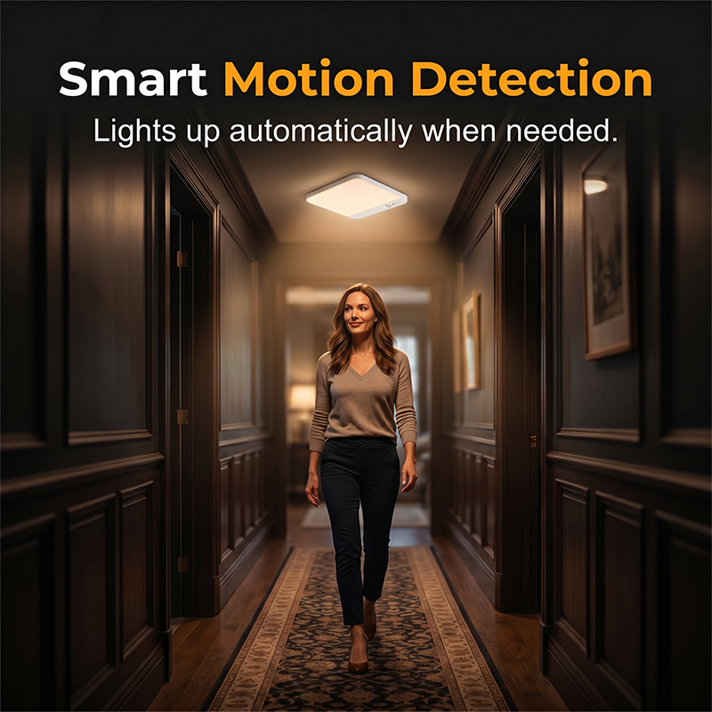 💡 50% OFF NOW! 🔄 Motion Sensor Ceiling Light – Magnetic Mount, Remote‑Controlled & Rechargeable – For Hallways, Stairs & Entryways 🏠