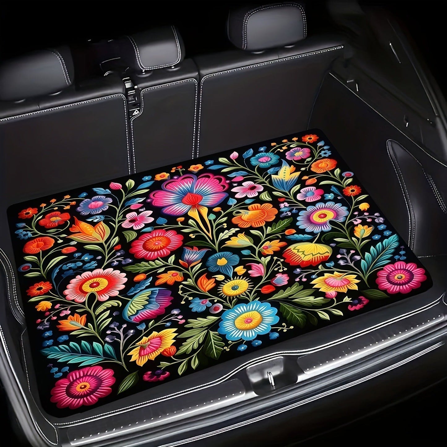 🚗 Save 50%! 🏵️ Universal Car Trunk Mat – Non‑slip, durable & easy‑clean ✨