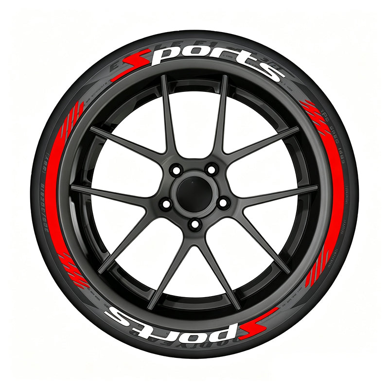 📢📢50% OFF !! ⏰Universal Sports Tire Sidewall Letter Stickers