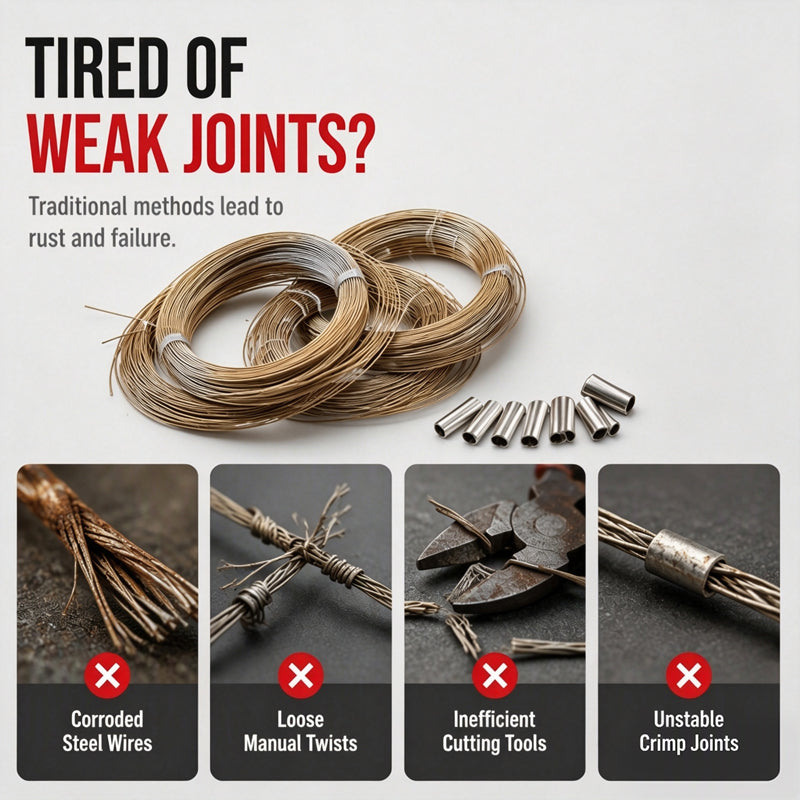 4-Piece Steel Wire Connection Kit