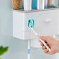 50% OFF! ✨ Toothbrush Holder Toiletry Organizer – Large Capacity Tray, Drawer & Storage, Automatic Toothpaste Dispenser & Magnetic Cups – Clean Mess-Free Bathroom 🚿