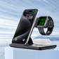 ⚡ Foldable 3-in-1 Wireless Charging Station – 15W Charger for Phone, Watch & Earbuds