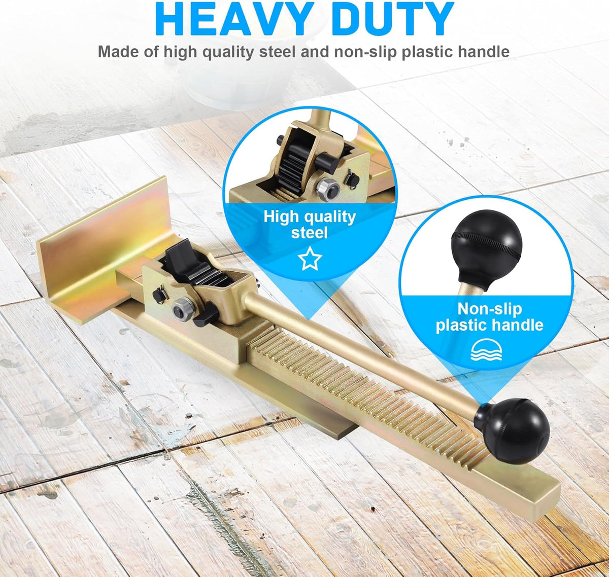 🔧 Save 50%! 🪚 Ratcheting Plank Jack – For hardwood, sturdy & precise ✨