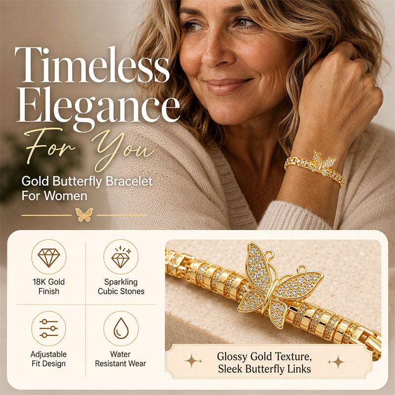 Butterfly Link Bracelet