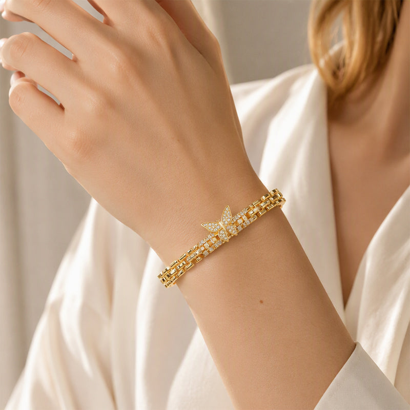 Butterfly Link Bracelet