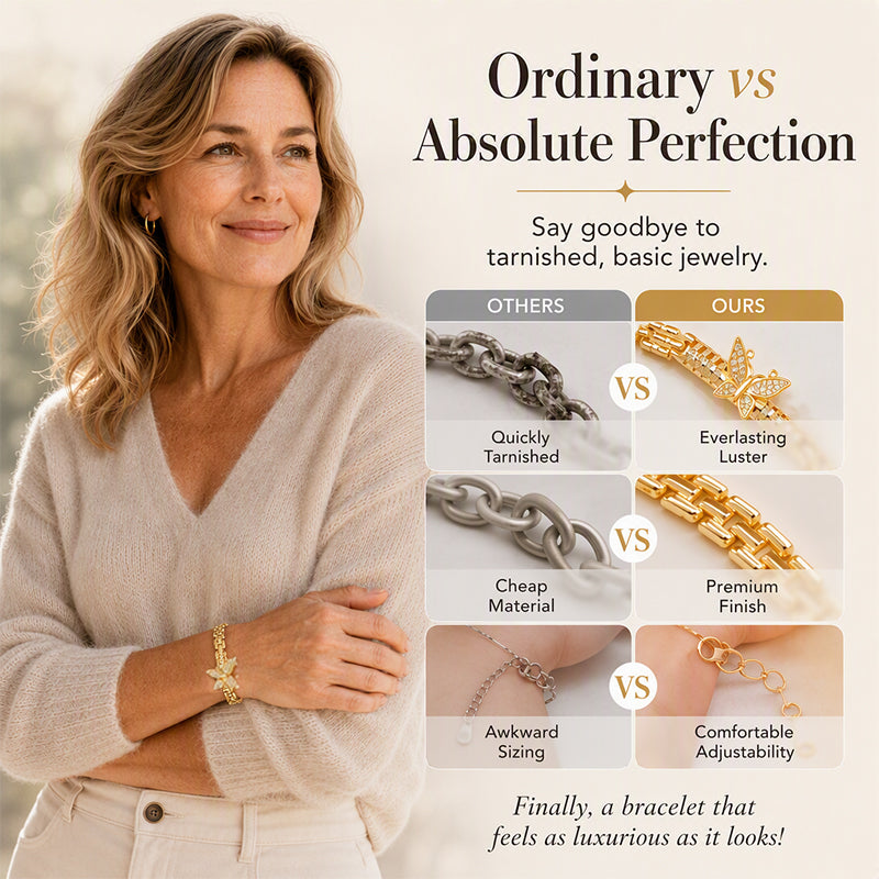 Butterfly Link Bracelet