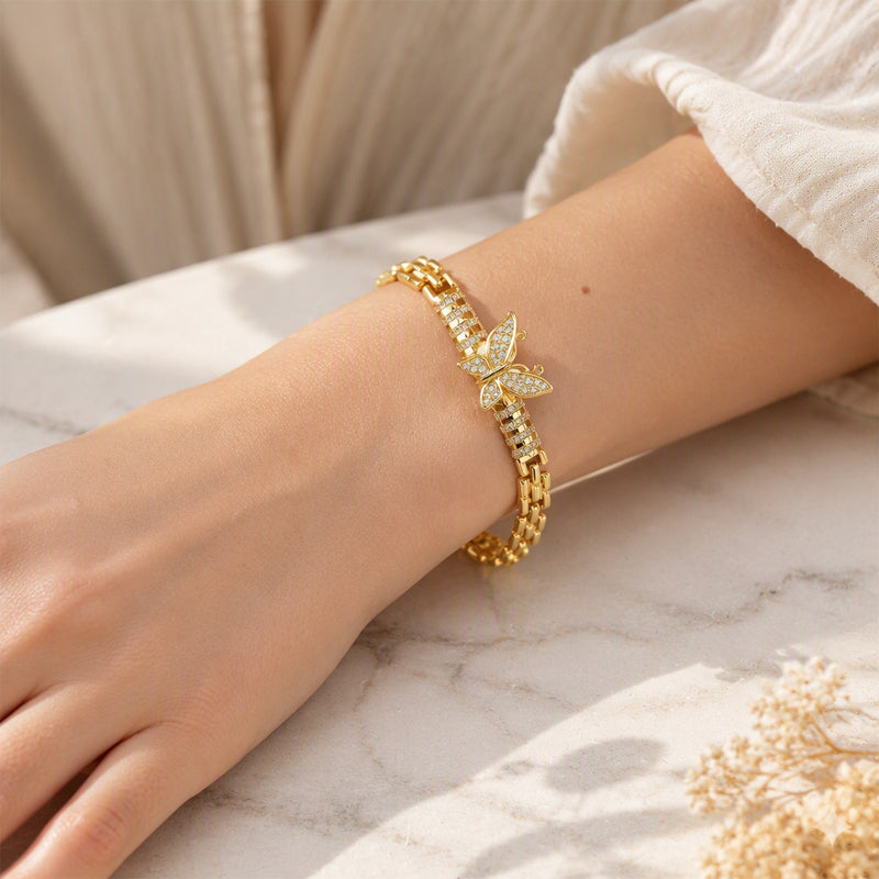 Butterfly Link Bracelet