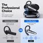 🔊 LIMITED‑TIME 50% OFF! ✨Waterproof Bluetooth Earpiece – Bluetooth5.1, Dual‑Mic Noise Reduction, 180° Rotatable Ear‑Hook ✨