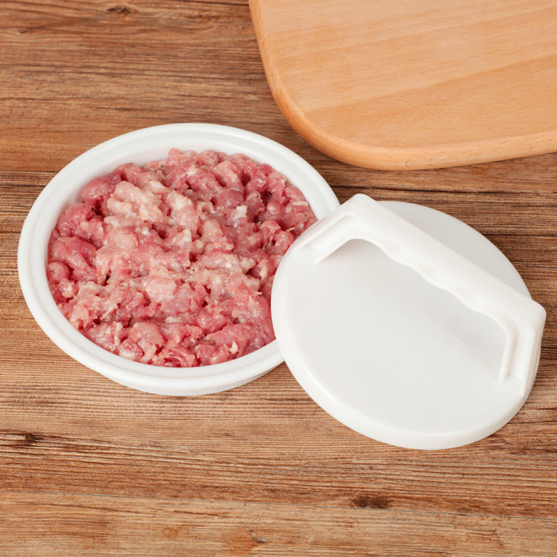 🍔 BUY 1 GET 1 FREE! ✨ Burger Press – Uniform patties, fat‑draining plate & non‑slip grip ✨