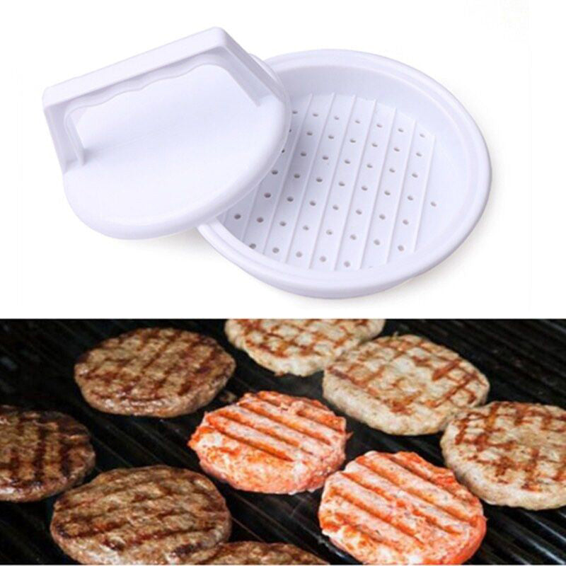 ✨ Burger Press – Uniform patties, fat‑draining plate & non‑slip grip ✨