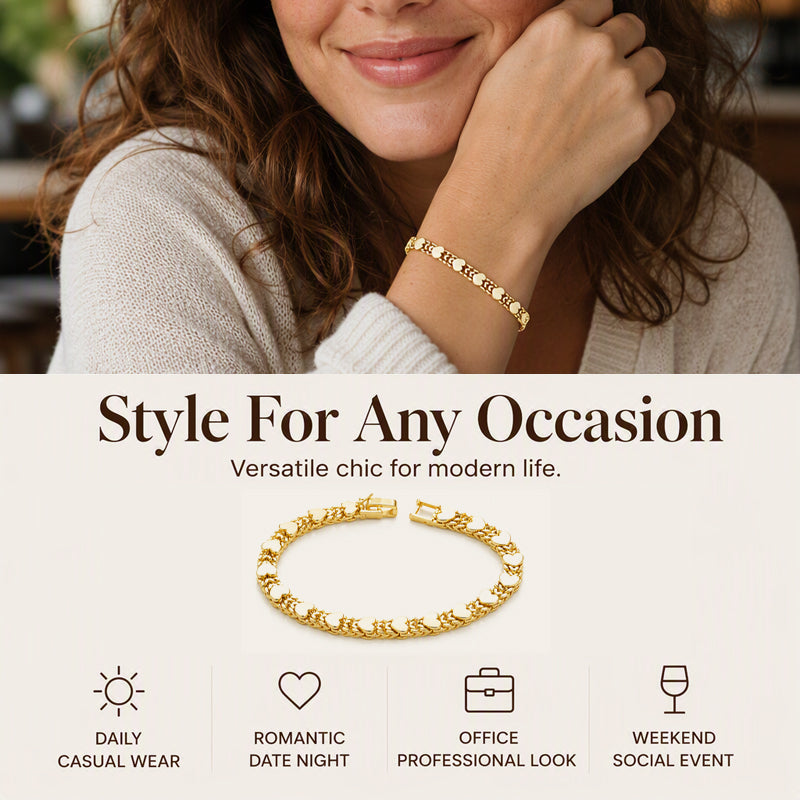 🌸 50% OFF NOW! 🌸Women's Elegant Heart Link Bracelet