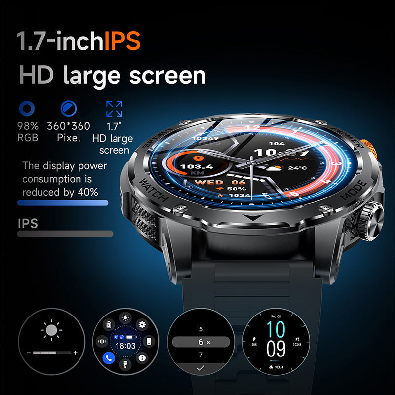 ⚡1000mAh Battery Smart Bluetoot Sports Watch⌚