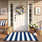 Simple Striped Non-Slip Door Mat