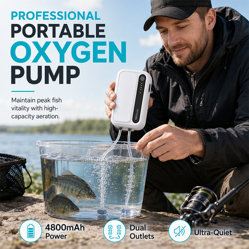 💨 Save 50%! 🧴 Portable Oxygen Pump – Rechargeable, compact & easy to use ✨