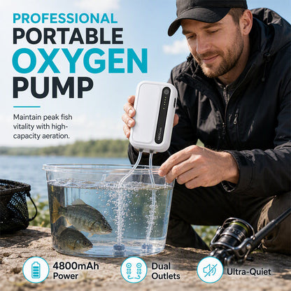 💨 Save 50%! 🧴 Portable Oxygen Pump – Rechargeable, compact & easy to use ✨