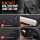 📢📢Limited Time on Sale！⏰ Heated Stadium Seat: Portable Foldable Chair with Backpack Straps, USB Heating, 5 Angles, Waterproof for Outdoor Events