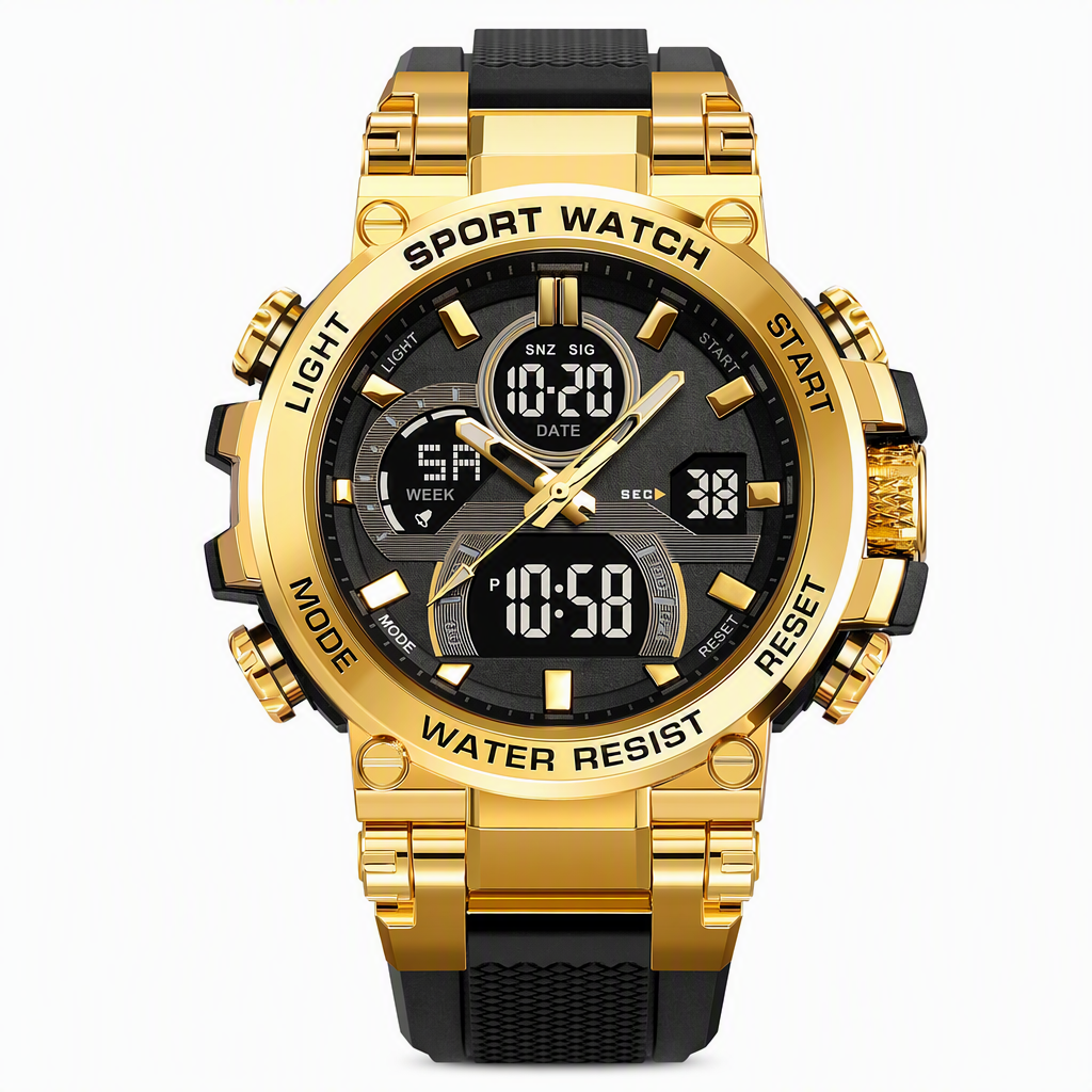 ⏳Time-Limited Special⏰Tactical Style 50M Waterproof Multifunctional Digital Sports Watch