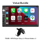 7-Inch Double DIN Car Stereo with iOS & Android Auto