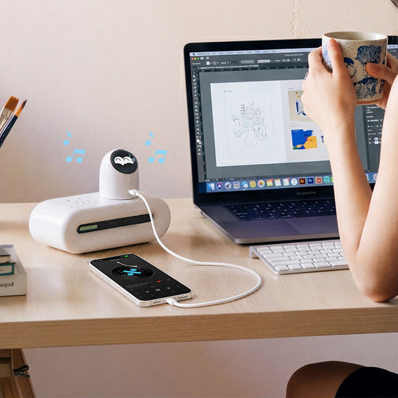 Cute Smart Interactive Screen Desktop Charger