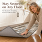 American Style Water Absorbent Kitchen Rug and Mat Set Non Slip Crystal Velvet Floor Mats for Home Entryway