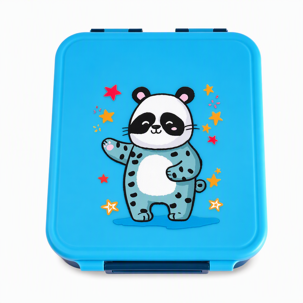 🍱Sealed Food Grade Kids Bento Lunch Box Set with Soup Bowl 4 Compartment Lunch Container for School Students
