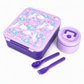 🍱Sealed Food Grade Kids Bento Lunch Box Set with Soup Bowl 4 Compartment Lunch Container for School Students